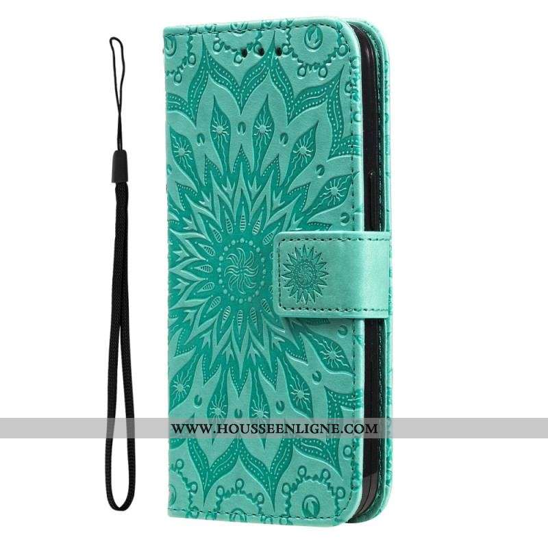 Housse Xiaomi Redmi A1 Soleil à Lanière