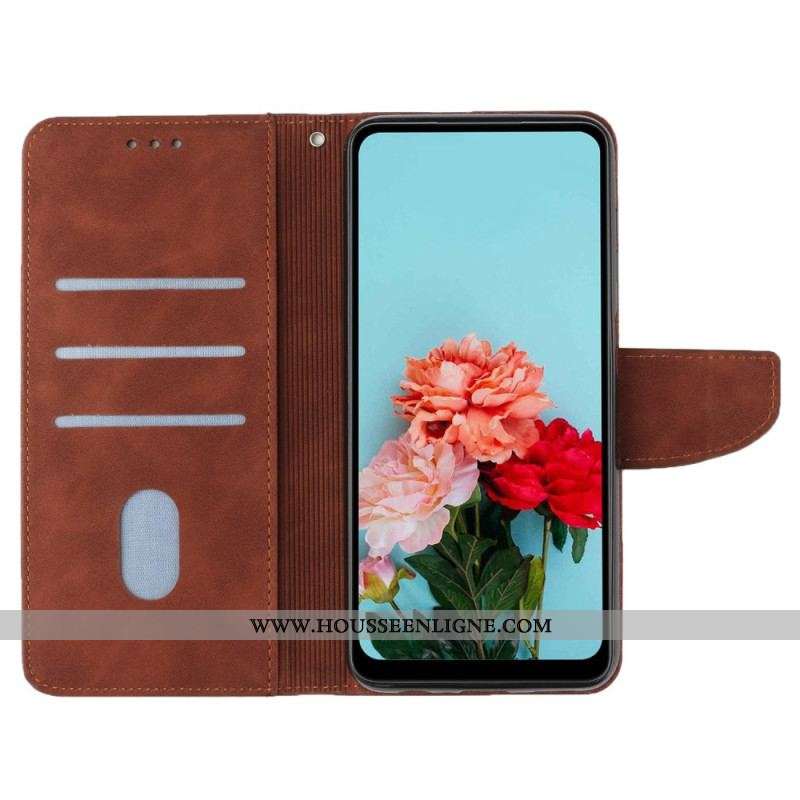 Housse Xiaomi Redmi A1 Solid Color Lanière
