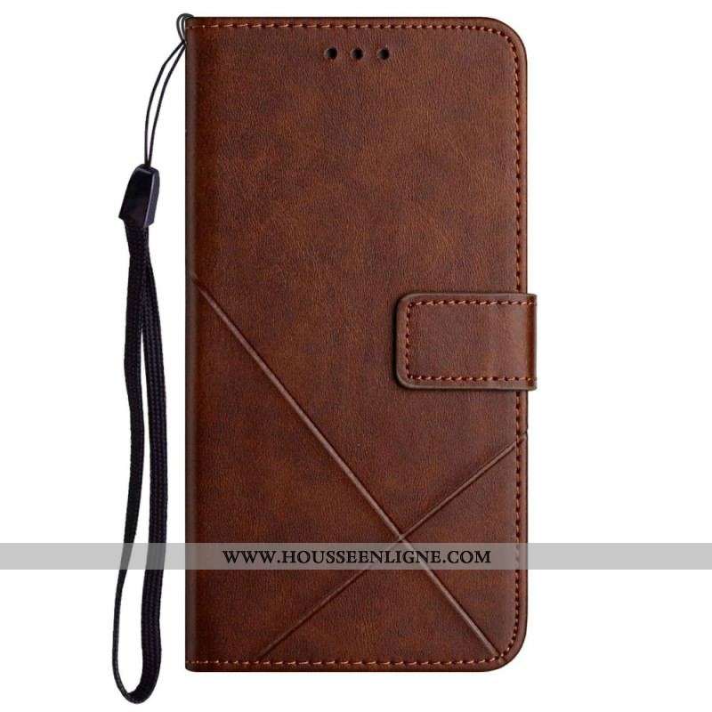 Housse Xiaomi Redmi A1 Style Cuir Géo X Design