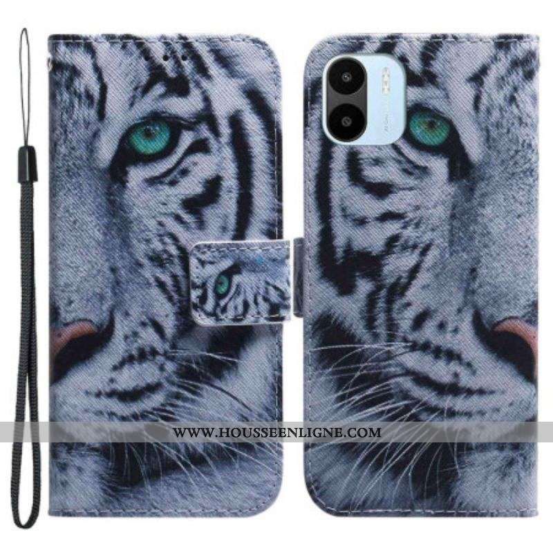 Housse Xiaomi Redmi A1 Tigre Blanc