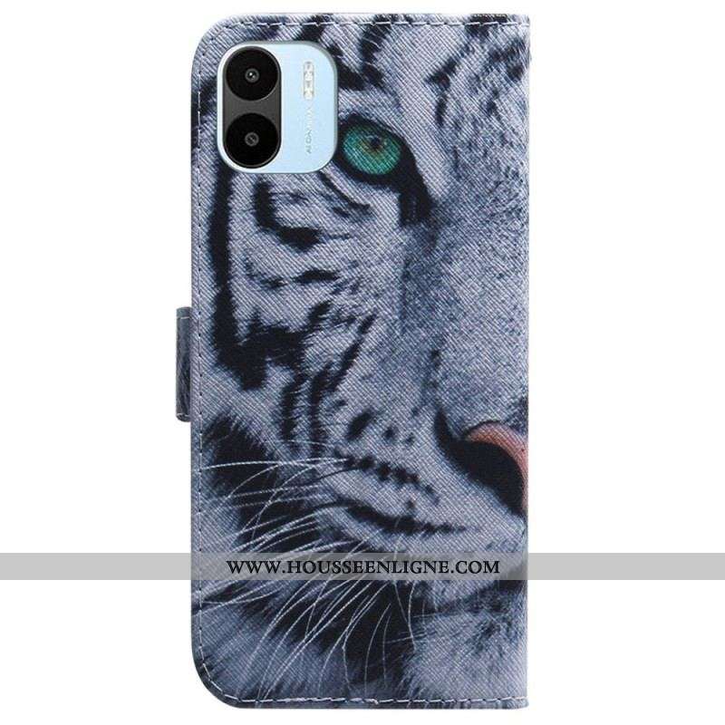 Housse Xiaomi Redmi A1 Tigre Blanc