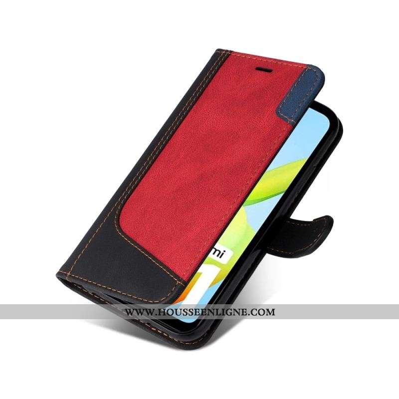 Housse Xiaomi Redmi A1 Tricolore à Lanière