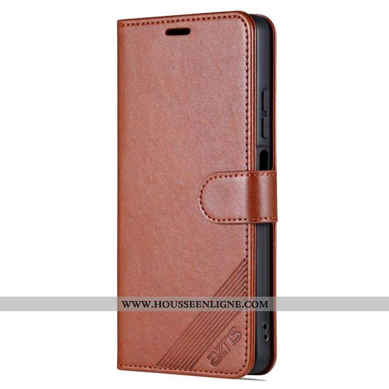 Housse Xiaomi Redmi Nore 12 Pro Plus AZNS Effet Cuir