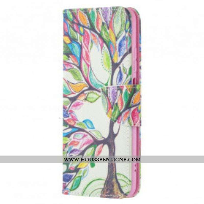 Housse Xiaomi Redmi Note 10/10S/Poco M5s Arbre Coloré