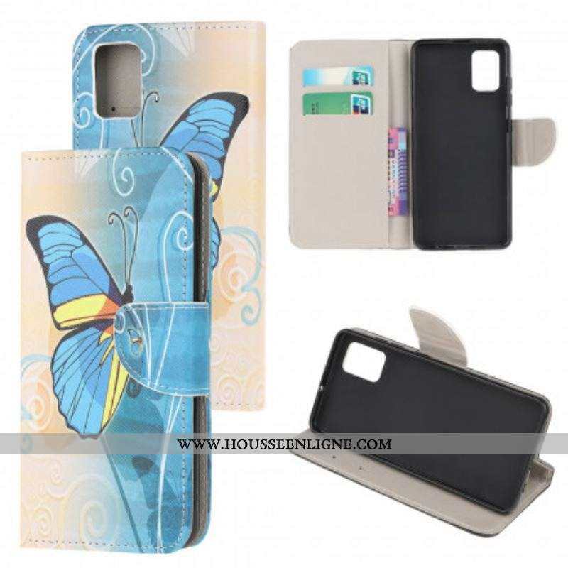 Housse Xiaomi Redmi Note 10/10S/Poco M5s Butterflies