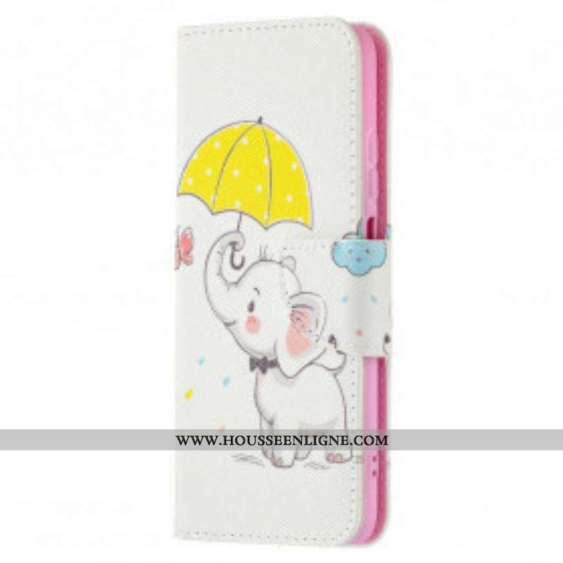 Housse Xiaomi Redmi Note 10/10S/Poco M5s Bébé Éléphant