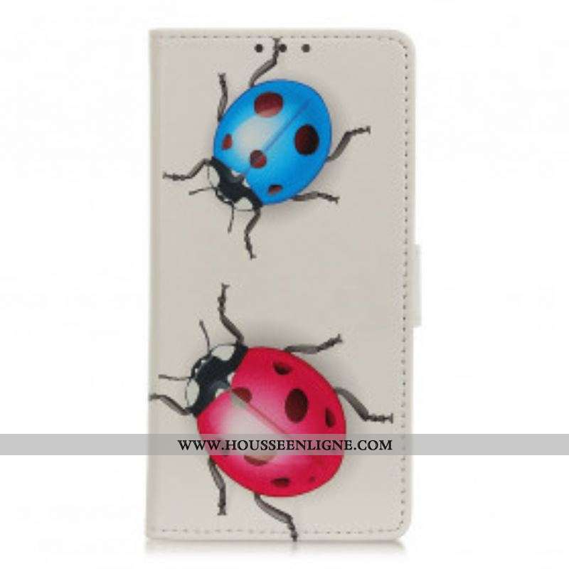 Housse Xiaomi Redmi Note 10/10S/Poco M5s Coccinelles