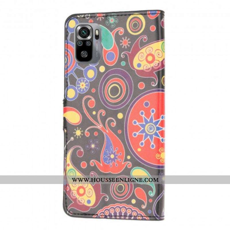 Housse Xiaomi Redmi Note 10/10S/Poco M5s Design Galaxie
