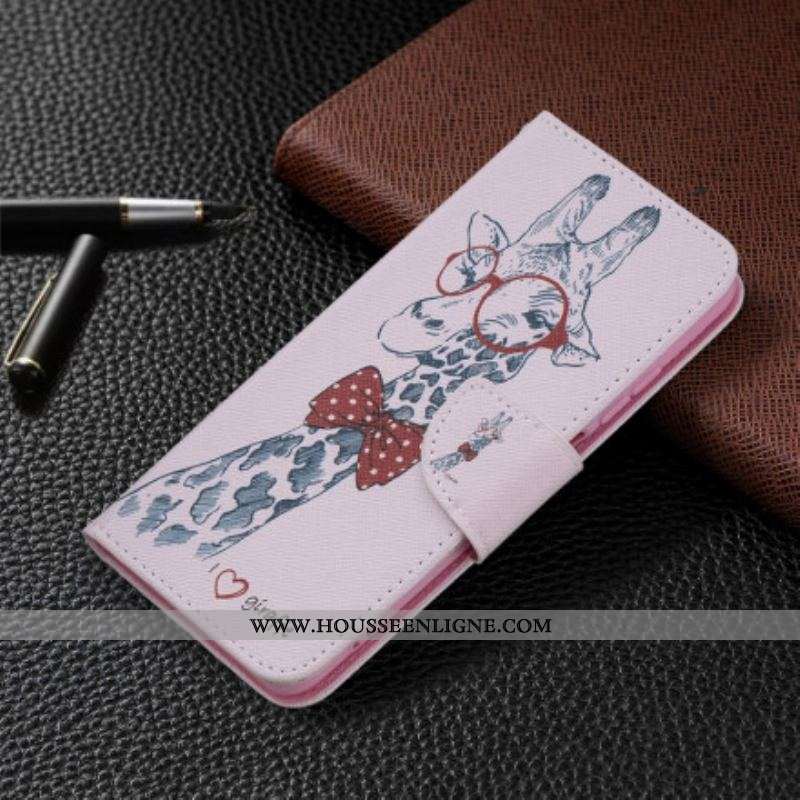 Housse Xiaomi Redmi Note 10/10S/Poco M5s Girafe Intello