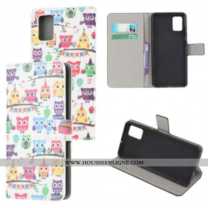 Housse Xiaomi Redmi Note 10 /10S/Poco M5s Multiples Hiboux