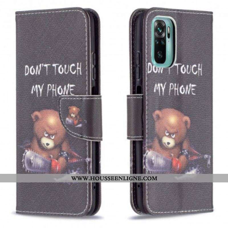 Housse Xiaomi Redmi Note 10/10S/Poco M5s Ours Dangereux