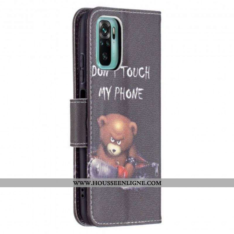 Housse Xiaomi Redmi Note 10/10S/Poco M5s Ours Dangereux