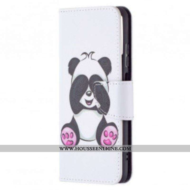 Housse Xiaomi Redmi Note 10/10S/Poco M5s Panda Fun