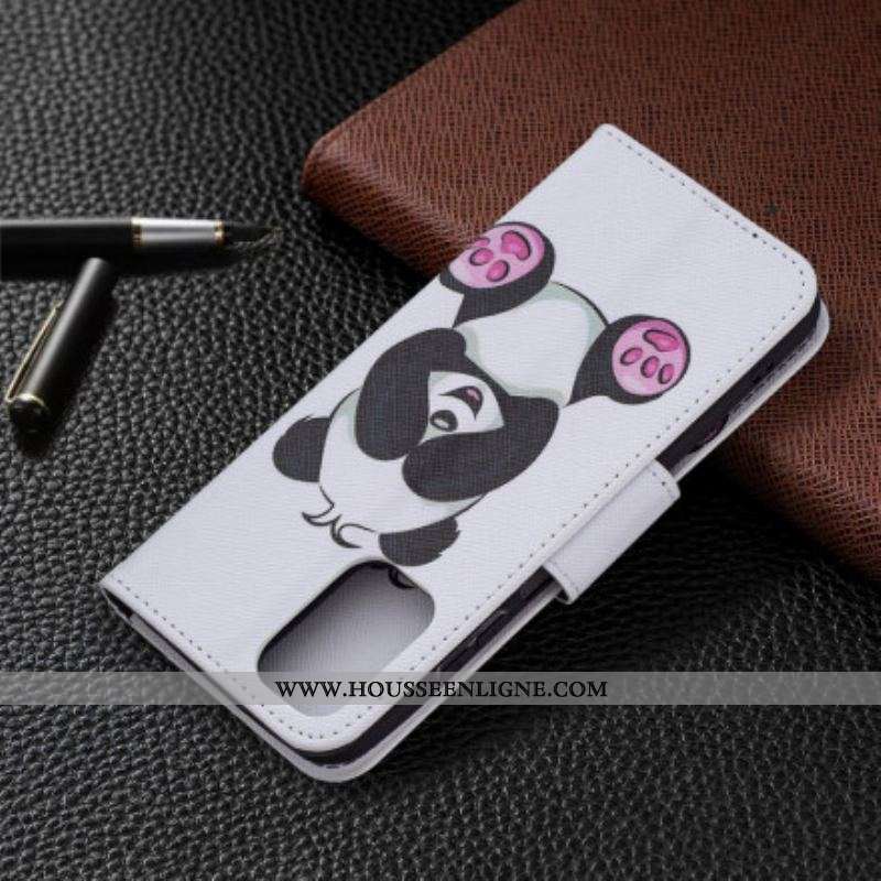 Housse Xiaomi Redmi Note 10/10S/Poco M5s Panda Fun