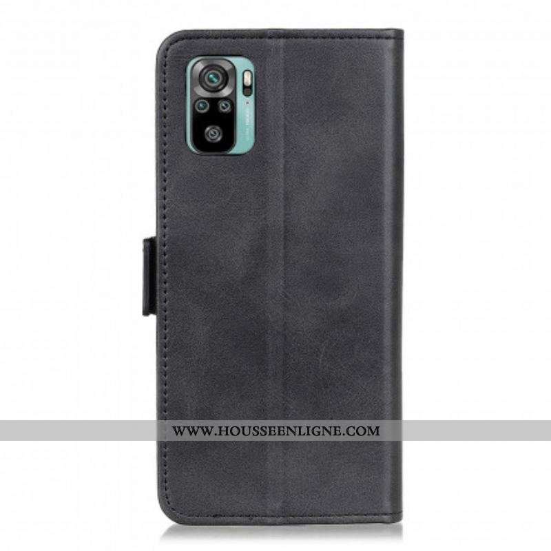 Housse Xiaomi Redmi Note 10/10S/Poco M5s Rabat Double