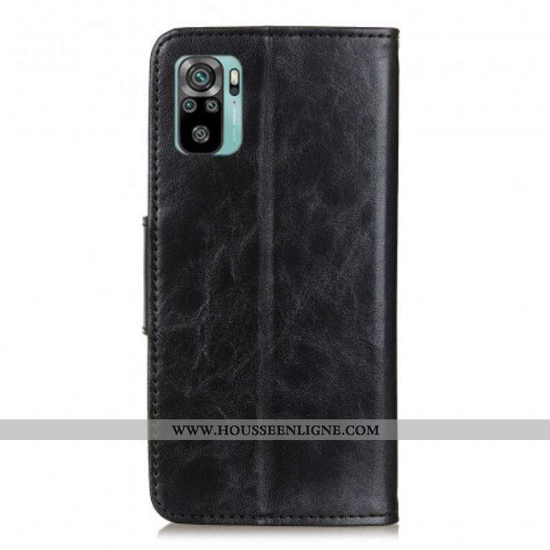 Housse Xiaomi Redmi Note 10/10S/Poco M5s Rabat Magnétique