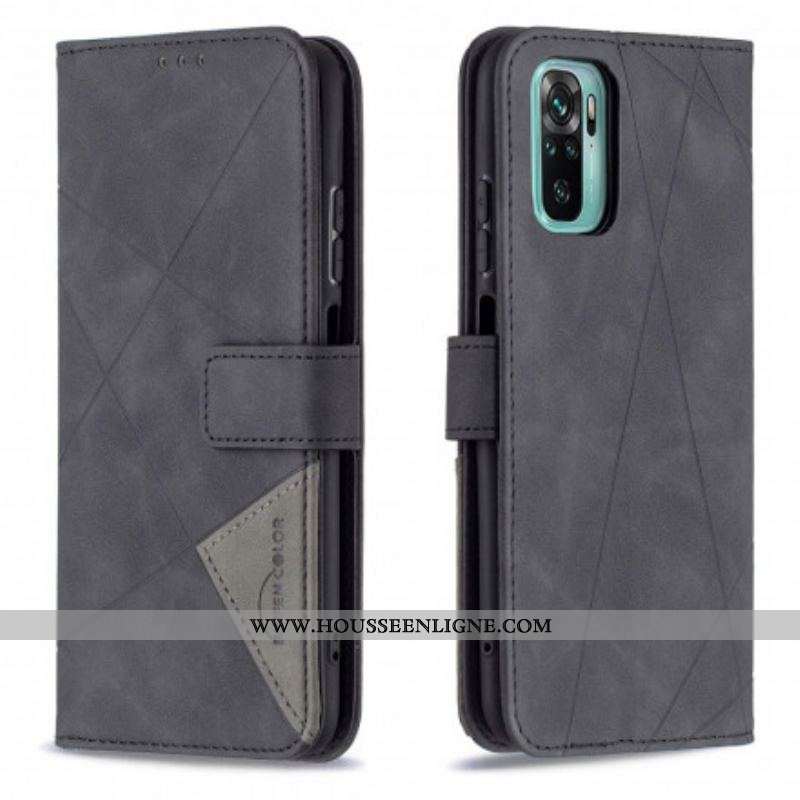 Housse Xiaomi Redmi Note 10/10S/Poco M5s Triangle Binfen Color