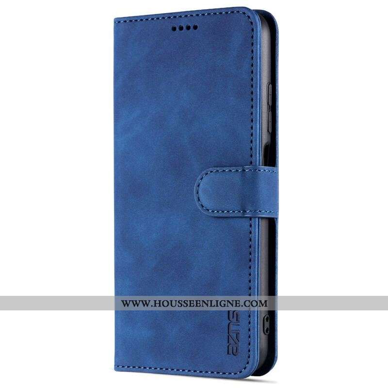 Housse Xiaomi Redmi Note 10 5G / Poco M3 Pro 5G AZNS Effet Cuir