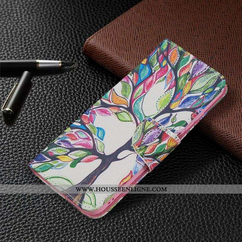 Housse Xiaomi Redmi Note 10 5G / Poco M3 Pro 5G Arbre Coloré