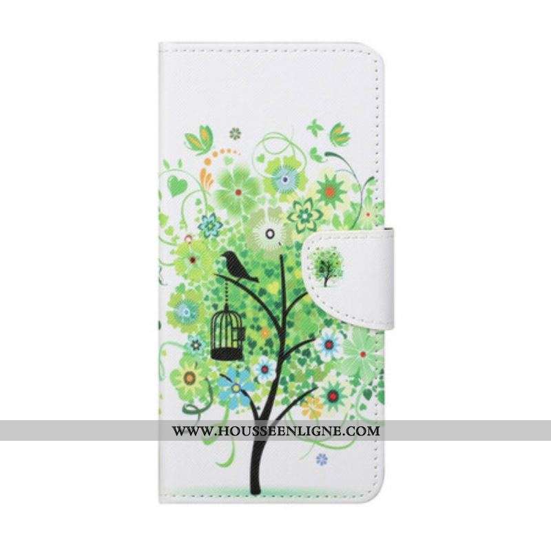 Housse Xiaomi Redmi Note 10 5G / Poco M3 Pro 5G Arbre Feuillage Vert