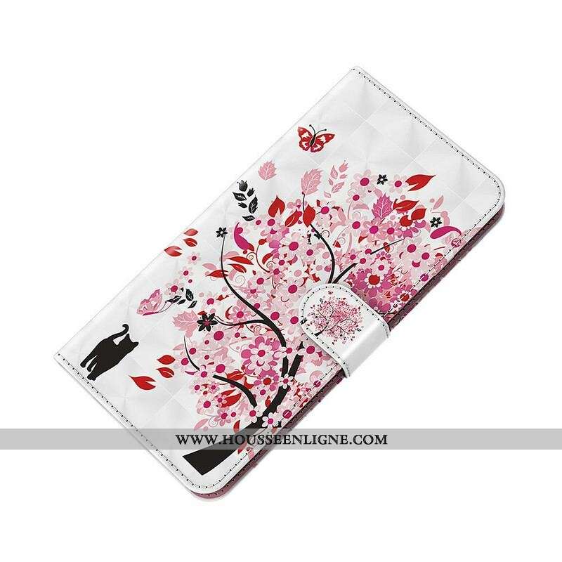Housse Xiaomi Redmi Note 10 5G / Poco M3 Pro 5G Arbre Rose