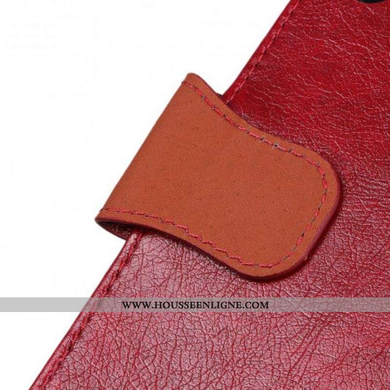 Housse Xiaomi Redmi Note 10 5G / Poco M3 Pro 5G Cuir Nappa Fendu