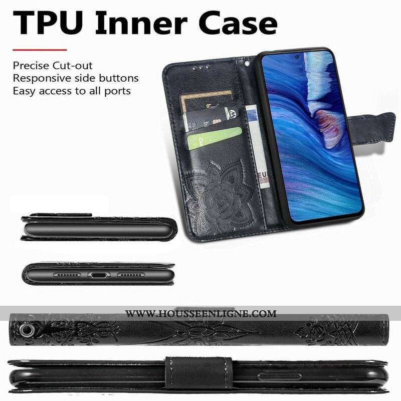 Housse Xiaomi Redmi Note 10 5G / Poco M3 Pro 5G Demi Papillon