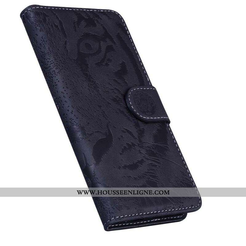 Housse Xiaomi Redmi Note 10 5G / Poco M3 Pro 5G Empreinte Face de Tigre