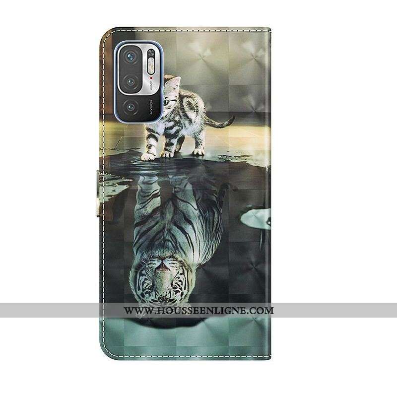 Housse Xiaomi Redmi Note 10 5G / Poco M3 Pro 5G Ernest Le Tigre