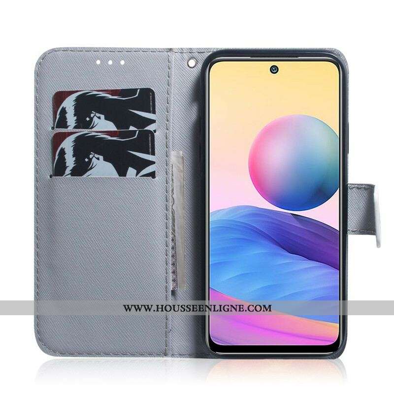 Housse Xiaomi Redmi Note 10 5G / Poco M3 Pro 5G Face de Tigre