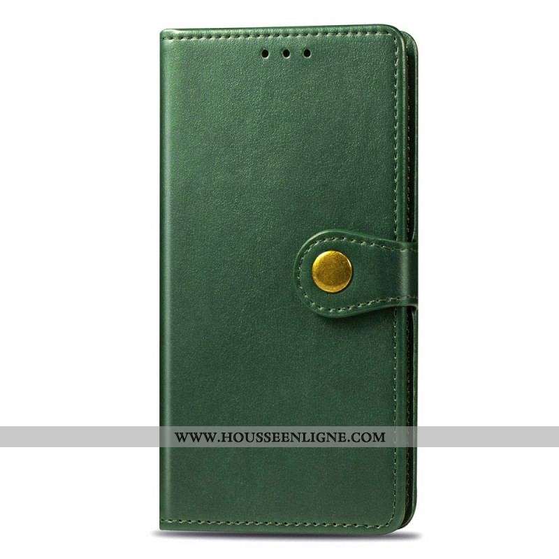 Housse Xiaomi Redmi Note 10 5G/Poco M3 Pro 5G Fermoir Rivet et Lanière