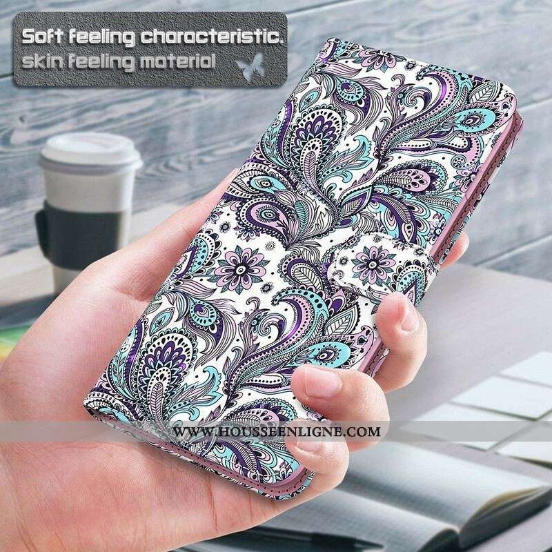 Housse Xiaomi Redmi Note 10 5G / Poco M3 Pro 5G Fleurs Motifs