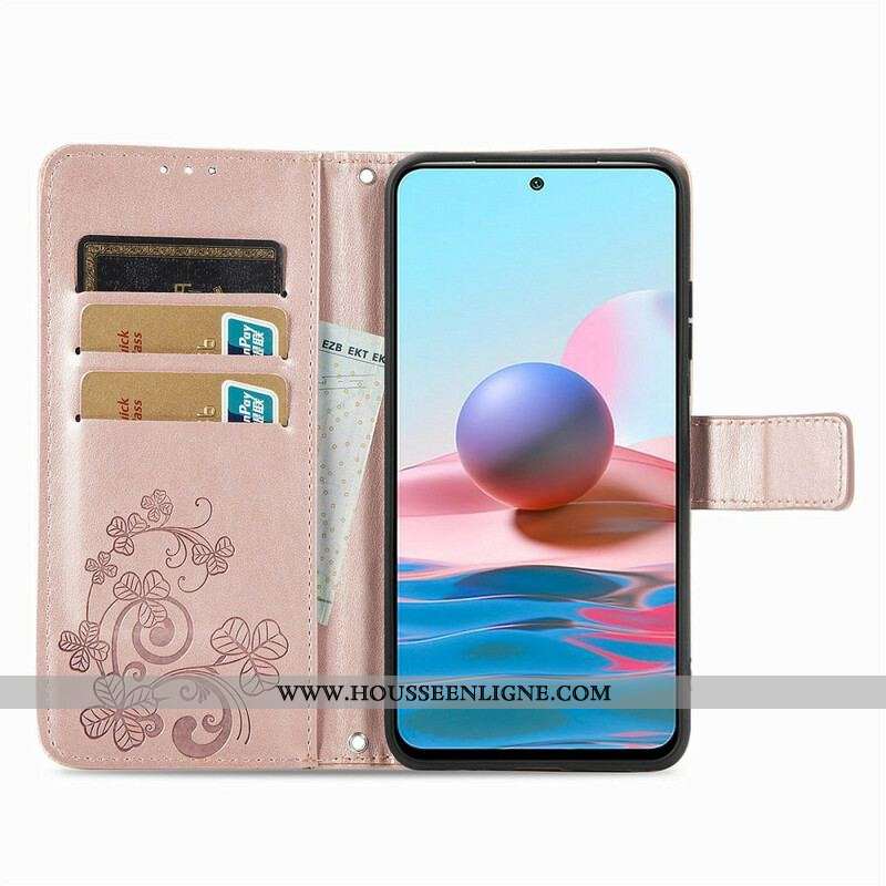 Housse Xiaomi Redmi Note 10 5G / Poco M3 Pro 5G Fleurs au Vent