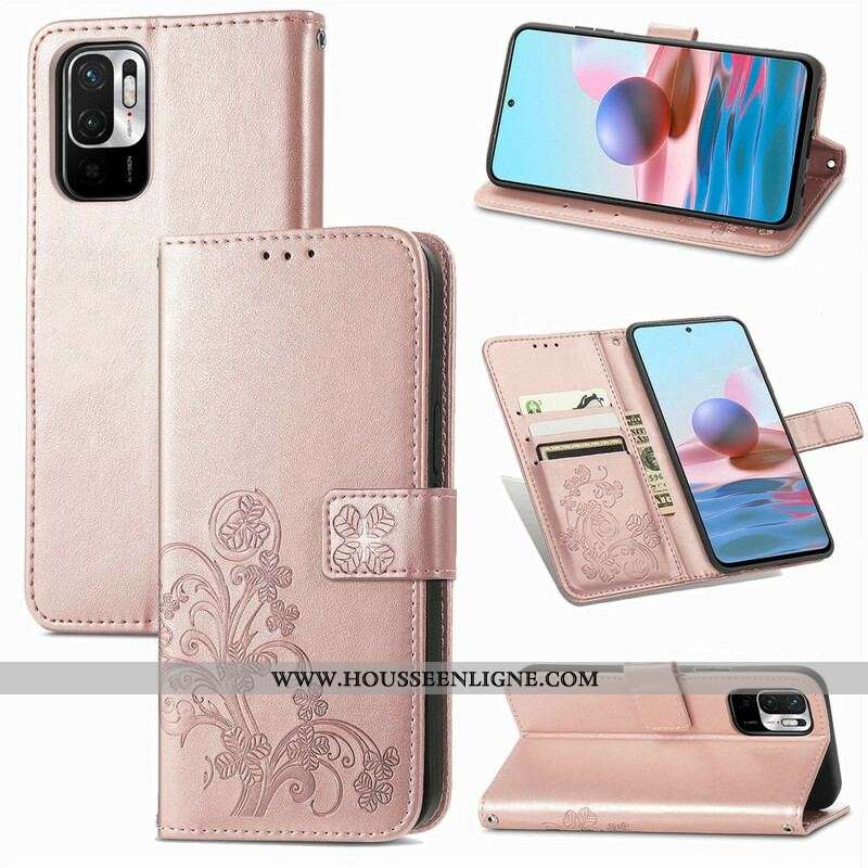 Housse Xiaomi Redmi Note 10 5G / Poco M3 Pro 5G Fleurs au Vent