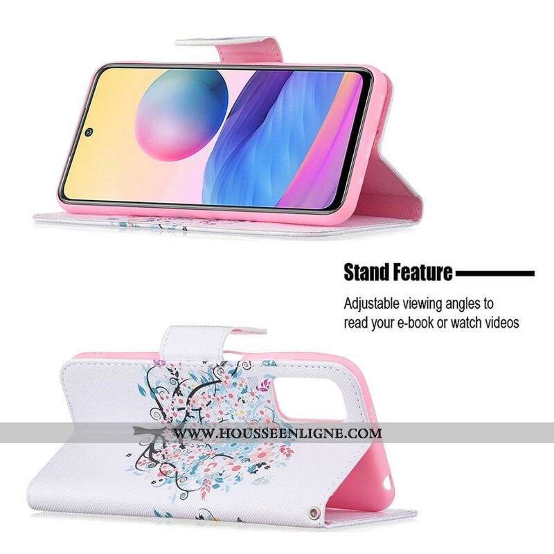 Housse Xiaomi Redmi Note 10 5G / Poco M3 Pro 5G Flowered Tree