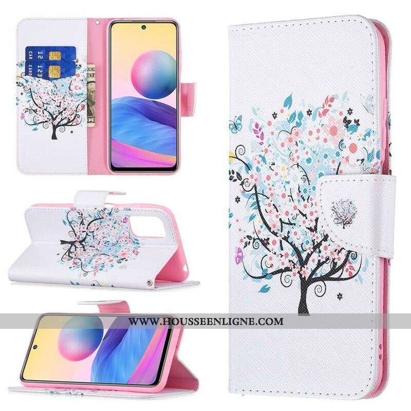 Housse Xiaomi Redmi Note 10 5G / Poco M3 Pro 5G Flowered Tree