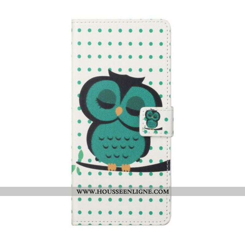 Housse Xiaomi Redmi Note 10 5G / Poco M3 Pro 5G Hibou Endormi