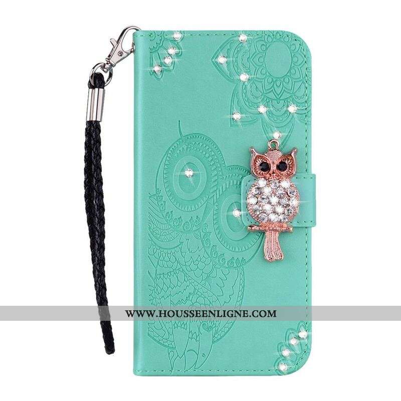 Housse Xiaomi Redmi Note 10 5G / Poco M3 Pro 5G Hibou et Breloque