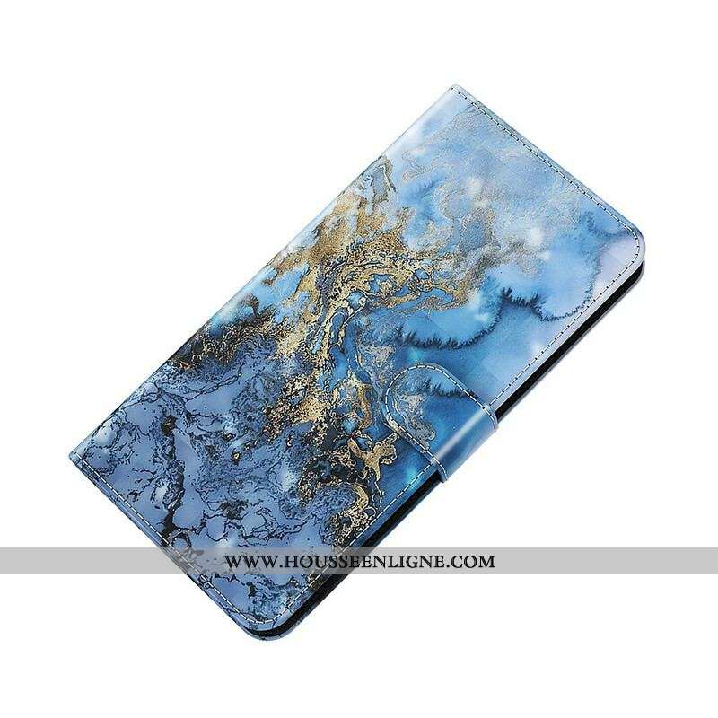 Housse Xiaomi Redmi Note 10 5G / Poco M3 Pro 5G Marbre avec Lanière