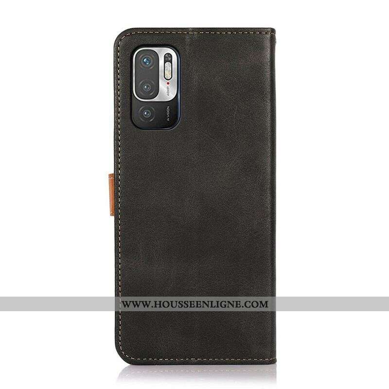 Housse Xiaomi Redmi Note 10 5G / Poco M3 Pro 5G avec Sangle KHAZNEH