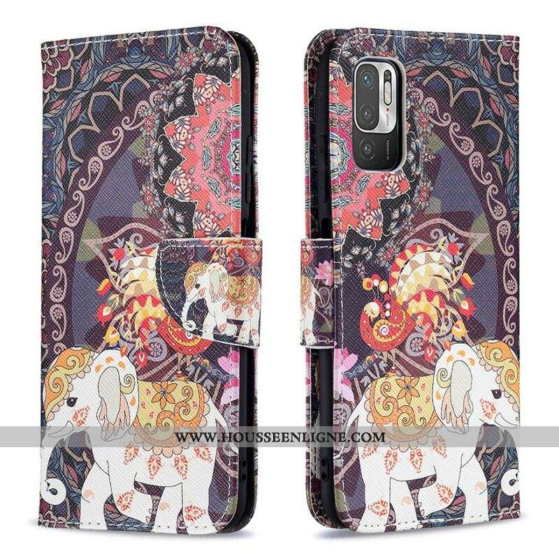 Housse Xiaomi Redmi Note 10 5G / Poco M3 Pro 5G Éléphant Indien