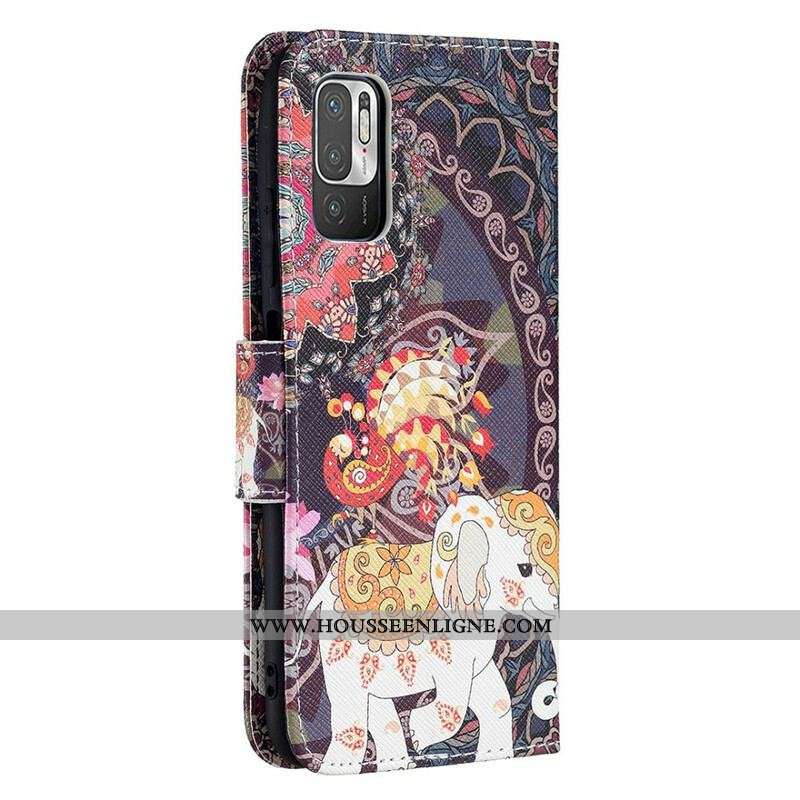 Housse Xiaomi Redmi Note 10 5G / Poco M3 Pro 5G Éléphant Indien