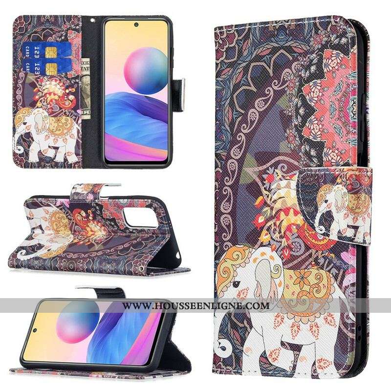 Housse Xiaomi Redmi Note 10 5G / Poco M3 Pro 5G Éléphant Indien
