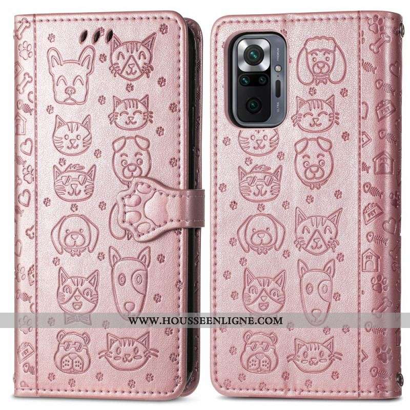 Housse Xiaomi Redmi Note 10 Pro Animaux Animés