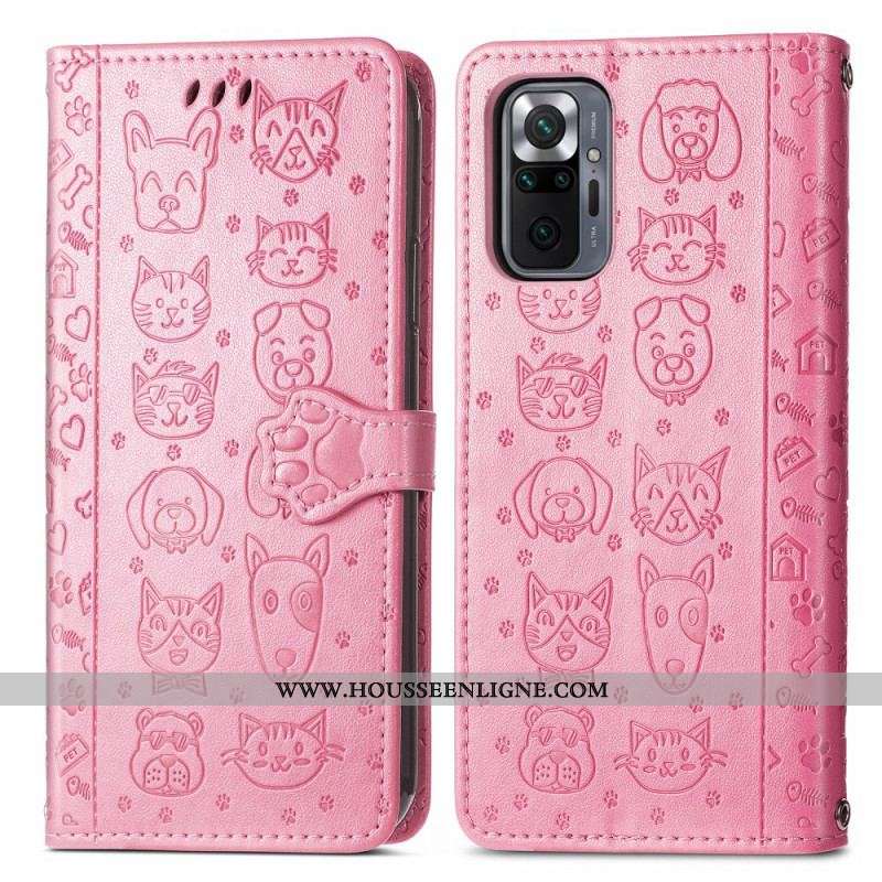 Housse Xiaomi Redmi Note 10 Pro Animaux Animés