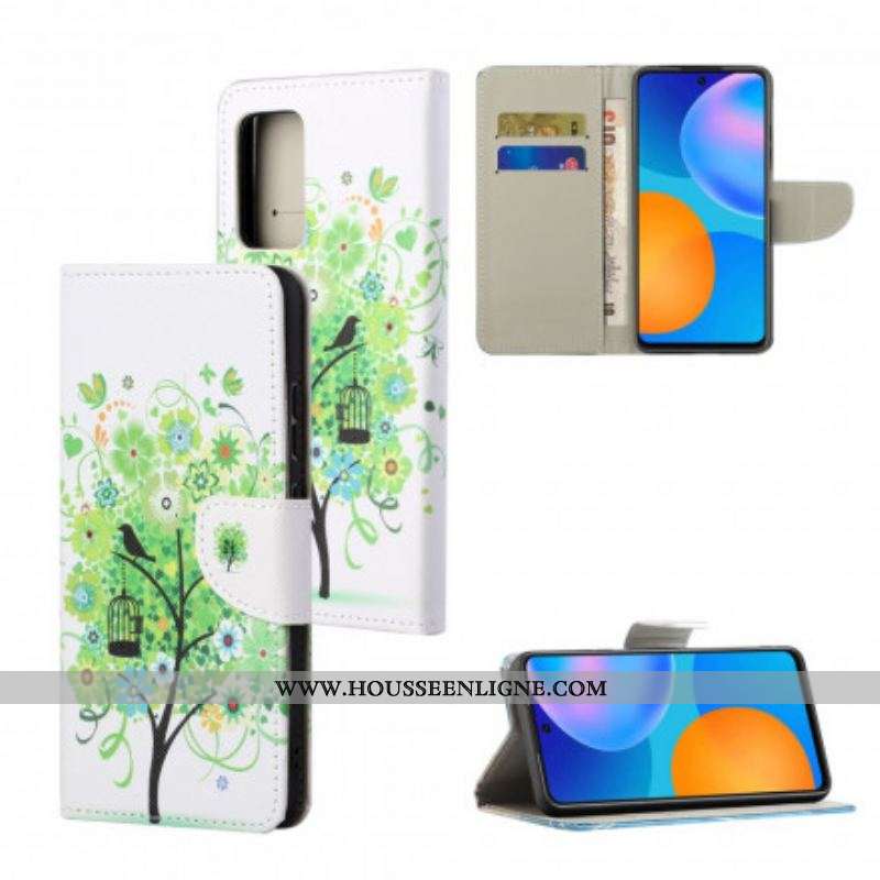 Housse Xiaomi Redmi Note 10 Pro Arbre Vert