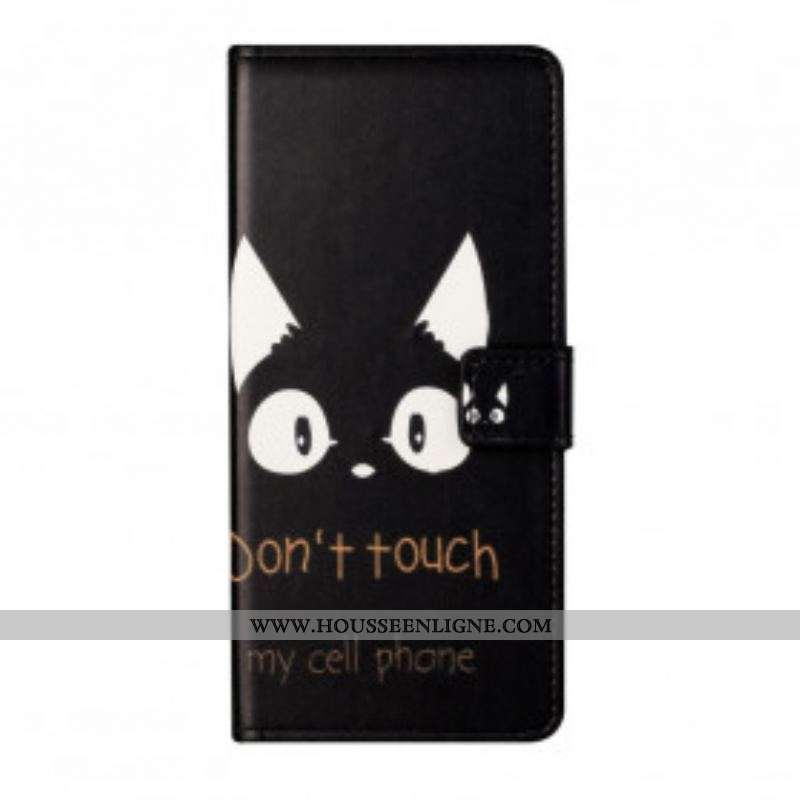 Housse Xiaomi Redmi Note 10 Pro Don't Touch My Cell Phone