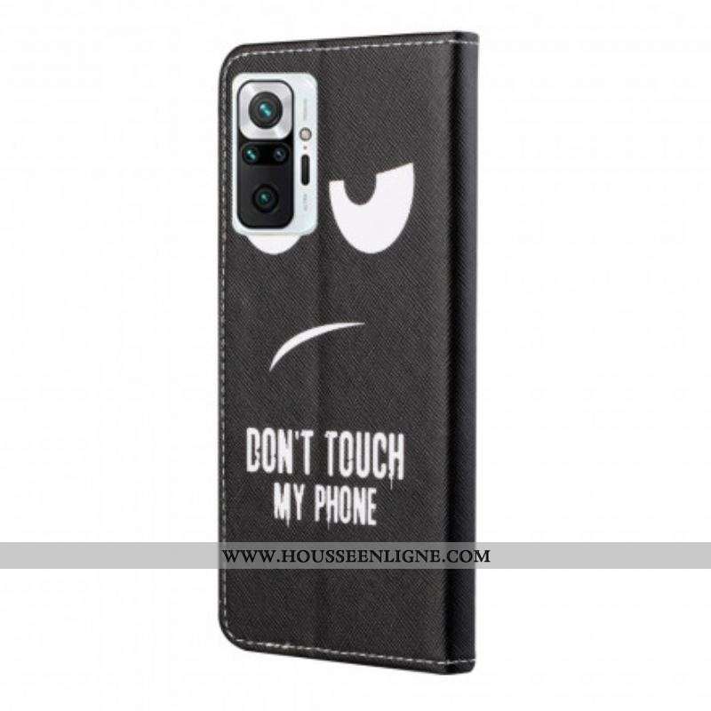 Housse Xiaomi Redmi Note 10 Pro Don't Touch My Phone
