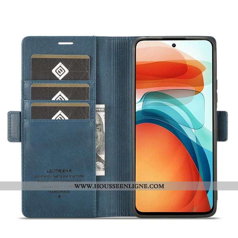 Housse Xiaomi Redmi Note 10 Pro Double Fermoir LC.IMEEKE
