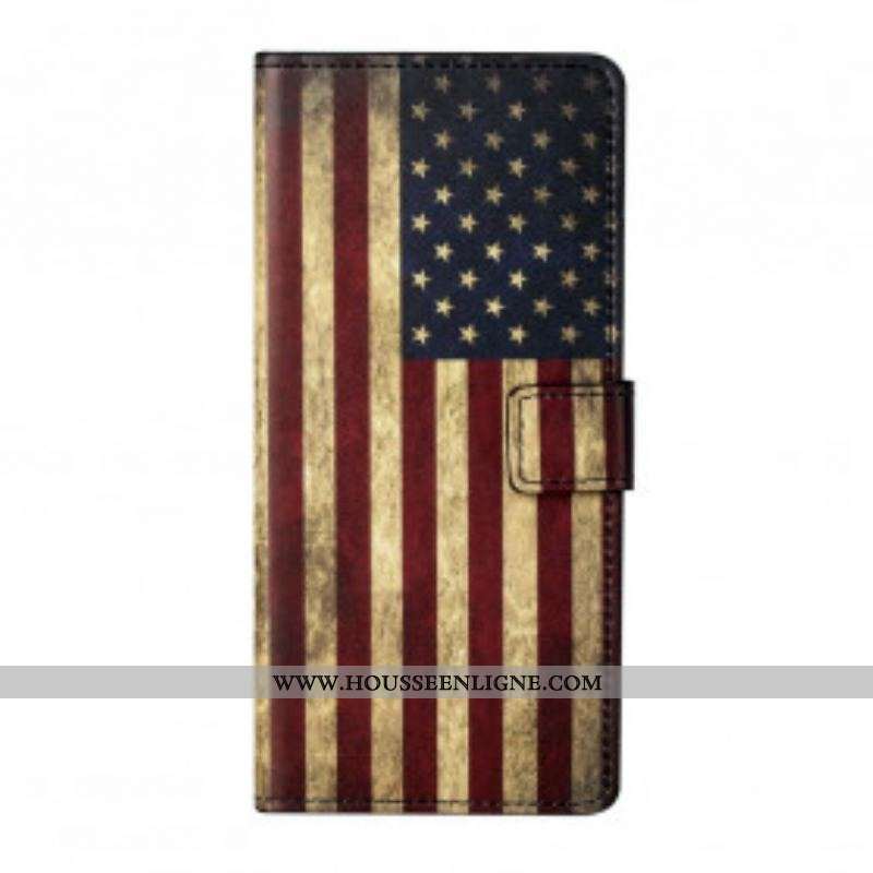 Housse Xiaomi Redmi Note 10 Pro Drapeau Américain